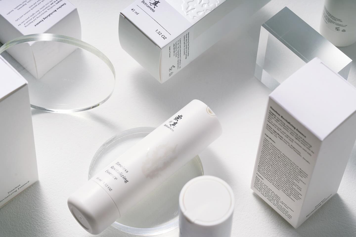 崇真逆時針精華液 包裝設計