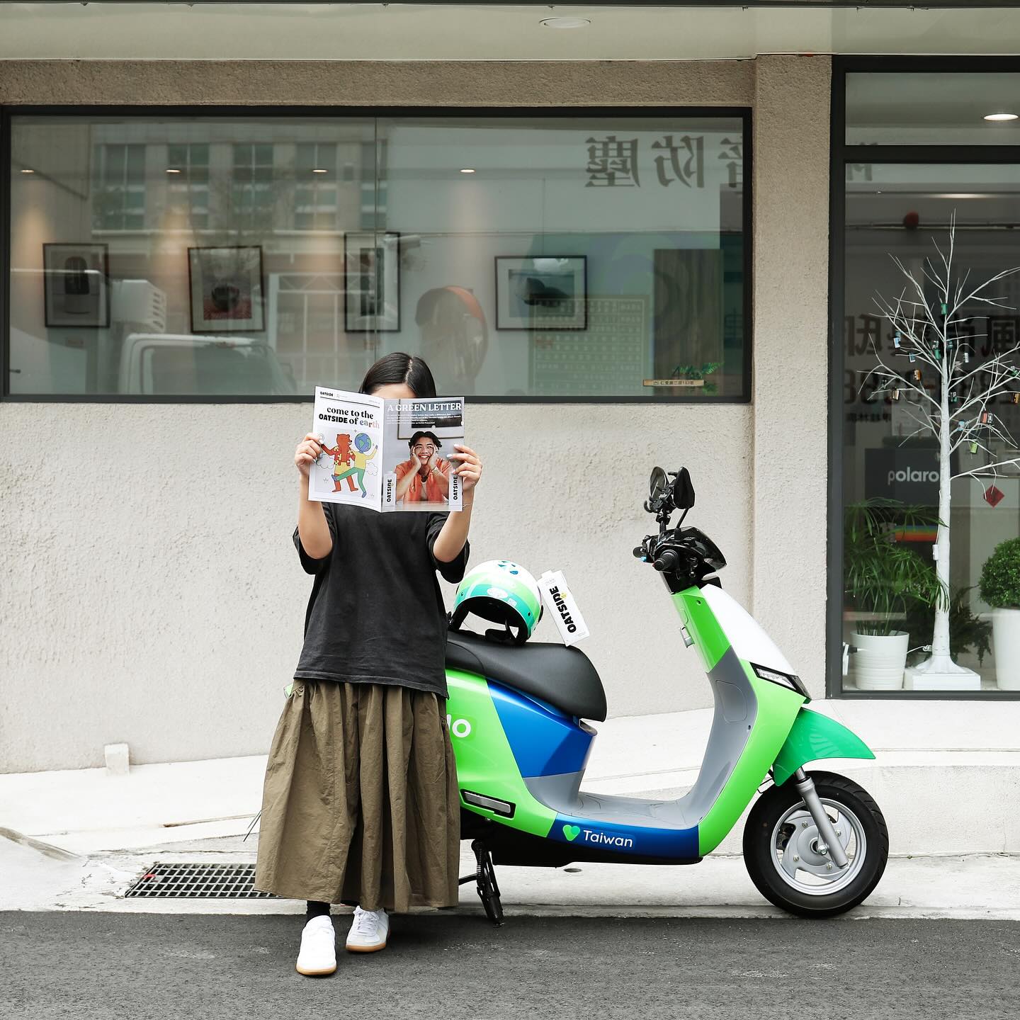 OATSIDE 活動報紙設計